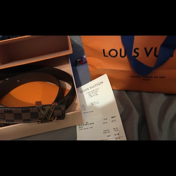 Louis Vuitton belt